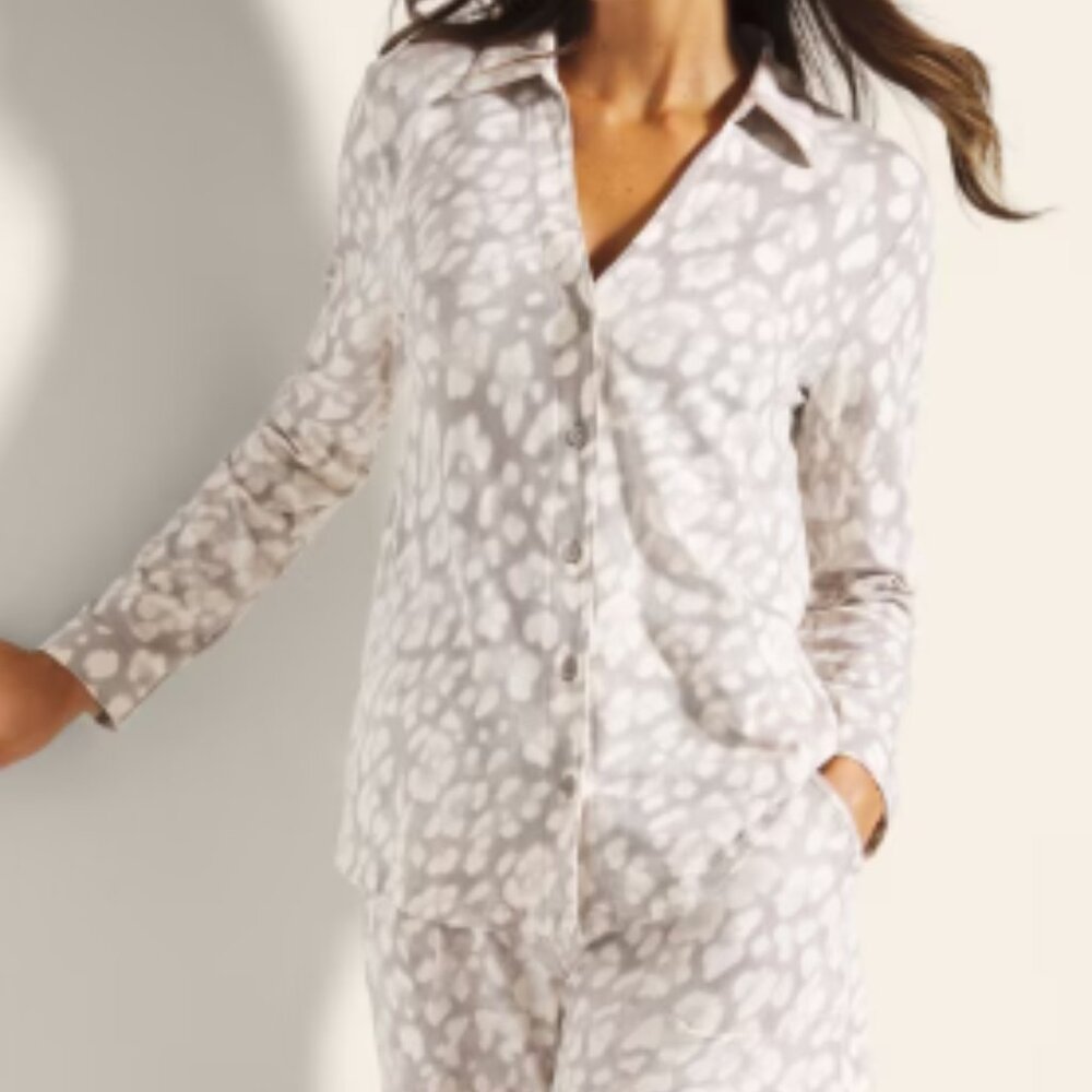 NWT Soma Embraceable Long Sleeve Pajama Set - Picture 4 of 7